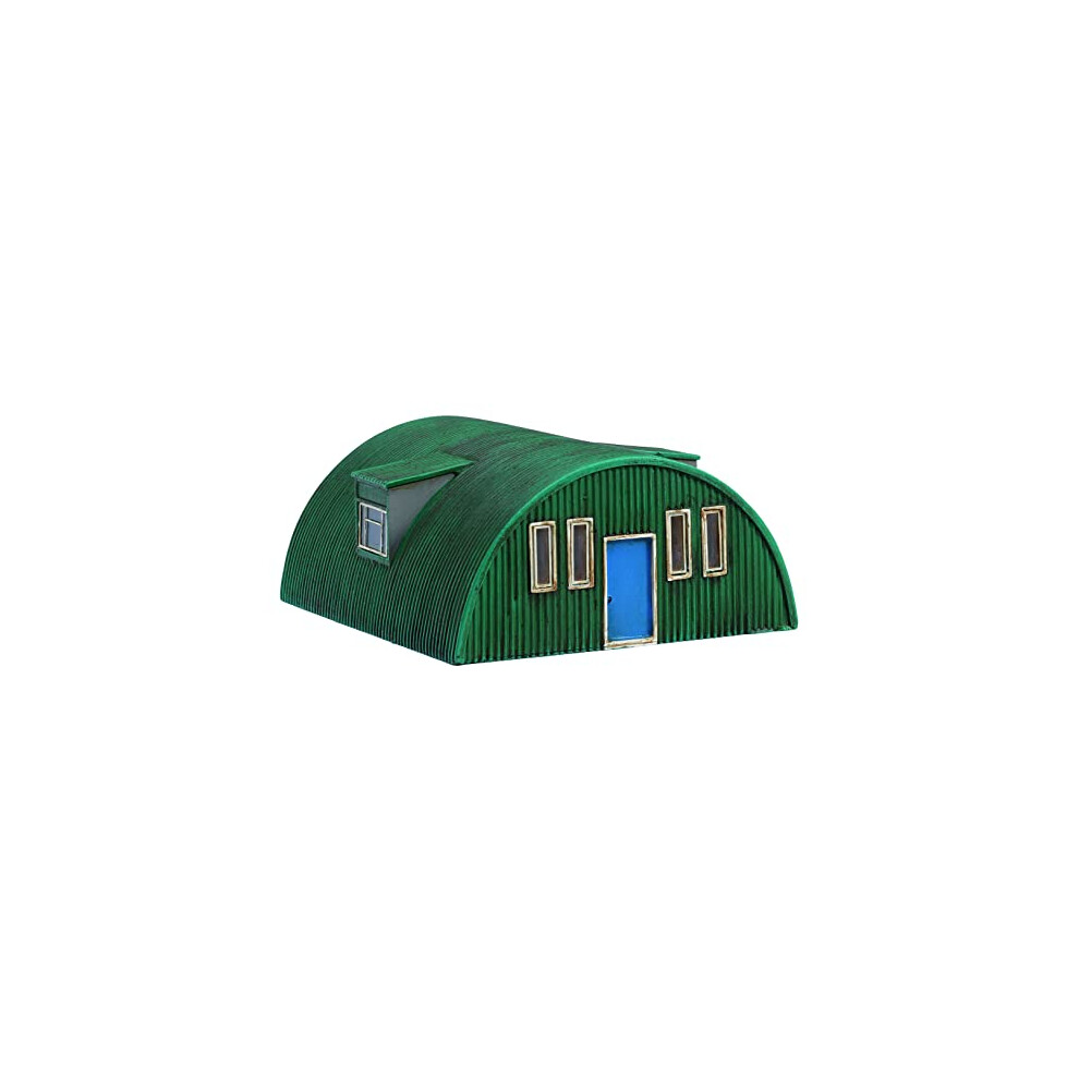 Hornby R8788 Skaledale 00 Gauge Corrugated Nissen Hut,Green,80 x 98 mm