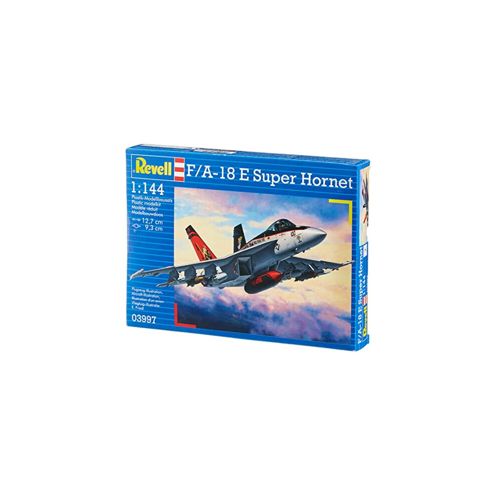 Revell 03997 F/A-18E Super Hornet 1:144 Scale Unbuilt/Unpainted Plastic Model Kit