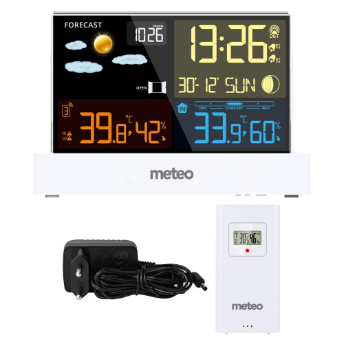 METEO SP110B Wetterstation mit DCF, weiß