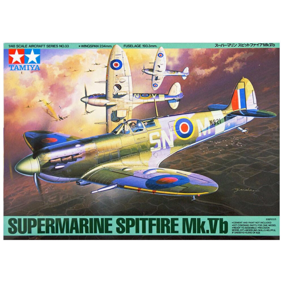 Tamiya 1:48 Supermarine Spitfire Mk.Vb (english version)