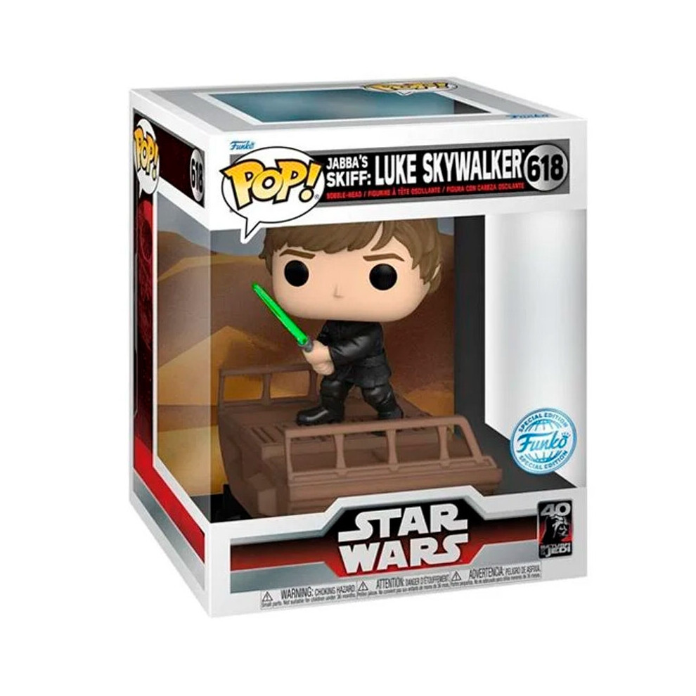 Funko Pop Figure Deluxe Star Wars Luke Skywalker Exclusive