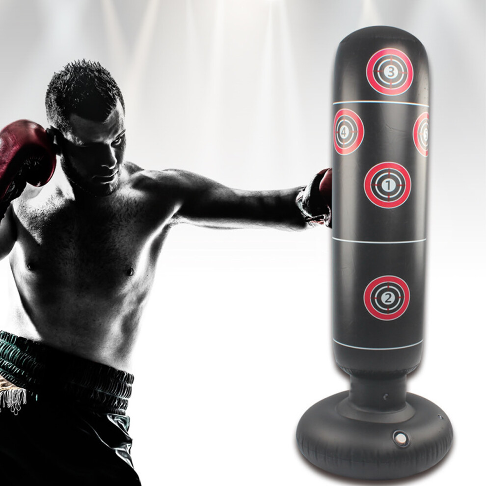 Photos - Punching Bag / Ball Inflatable PVC boxing bag, boxing training decompression sandbag
