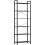 6-Tier Industrial Bookshelf with Ample Storage and Stability 1