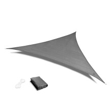 Sonnenschutzsegel wasserdichtes Vordach 5x5x5m ModernHome - grau