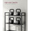 6-Tier Industrial Bookshelf with Ample Storage, Ebony Black 7