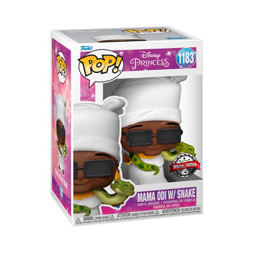 Funko Pop Figure Disney Princess And The Frog Mama Odi Snake Exclusive