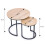 2er-Set Couchtische im runden Loft-Design 8
