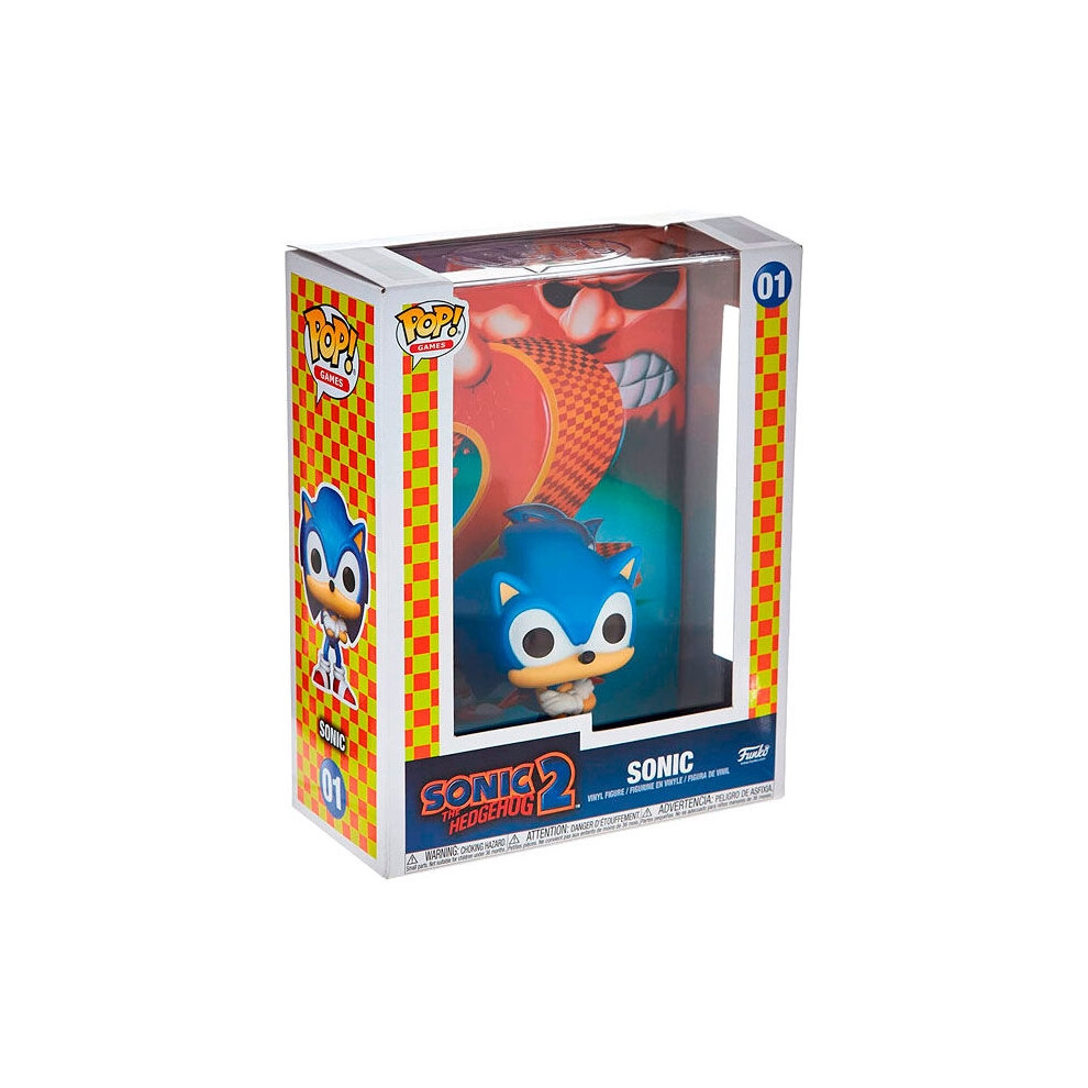 Funko Pop Figure Game Cover Sonic Exclusive