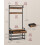 6-in-1 Hall Tree with Bench, Shoe Rack, Drawers & Hooks 6