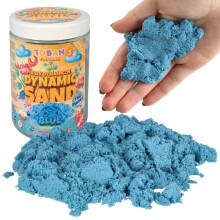 Dynamisk sand - blå - 1 kg