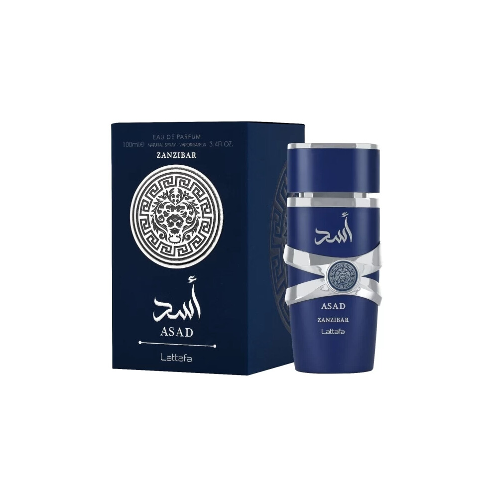 Asad Zanzibar 100Ml Lattafa, Perfumes For Men