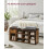 Efficient Shoe Rack with Drawer & Padded Bench Seat 4