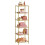 6-Tier Gold Glass Shelf: Modern, Space-Saving, Easy Assembly 1
