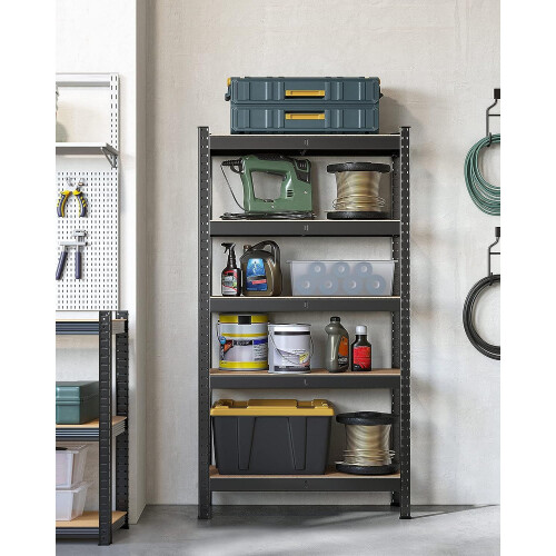 Heavy-Duty Adjustable Garage Shelf with Anti-Tip Kit 1