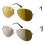Eagle Eyes - Pilotensonnenbrille 2er-Set - Silber/Gold 1