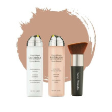 AirBrush Foundation 3 Stück - Warm/Mittel