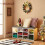 Comfortable Shoe Bench with Cushion and Storage Compartments 2