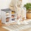 Comfortable Shoe Bench with Cushion and Storage Compartments 6
