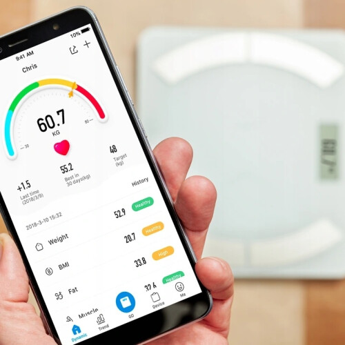 Intelligente Bluetooth-Personenwaage Eldom TWO500 weiß 2