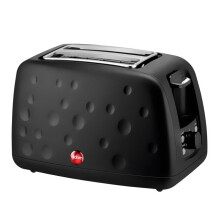 TO245 DOTTY Eldom Toaster schwarz BUBBLES-Serie