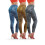 SmartTex Leggings Lederdruck 3 Stück - Größe XL 1