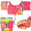 AQUASTAR Rosa Badeweste mit Ärmeln 1
