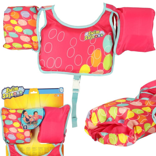 AQUASTAR Rosa Badeweste mit Ärmeln