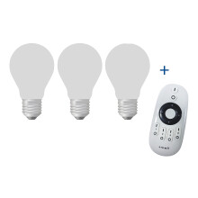 DANALED - Dimmbares LED-Lampenset - 3-teilig + Fernbedienung