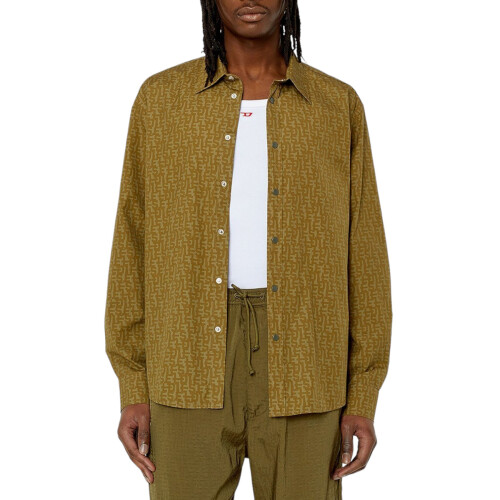 Diesel (Olive, EU 54) DIESEL S-UMBE-MON Mens Shirts