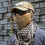 (Black) Tactical impact resistant steel wire hunting mask 1