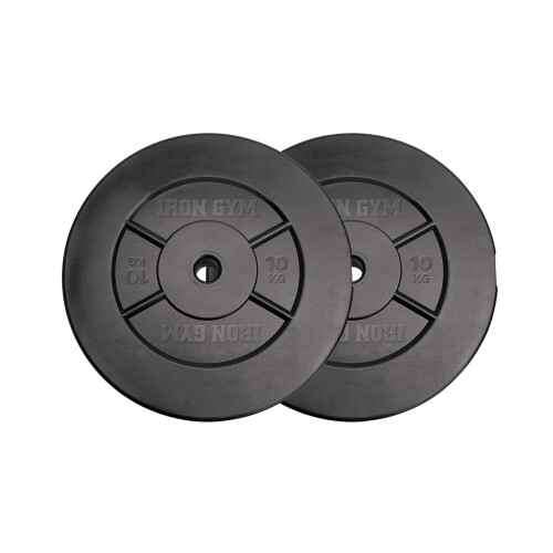 Iron Gym - Hantelscheiben 2 x 10 kg