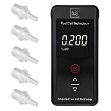 Elektrochemischer Alkoholtester AX7 mit PLATINUM 5000-Messungen ohne Kalibrierung