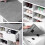 Multifunctional Storage Bench with Cushion and Shoe Rack 5