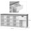 Multifunctional Storage Bench with Cushion and Shoe Rack 4