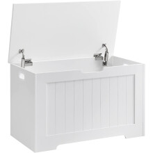 Spacious Storage Bench with Lid, 136kg Load, Easy Assembly