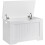 Spacious Storage Bench with Lid, 136kg Load, Easy Assembly 1