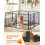 Durable, Safe, and Versatile Dog Cage for Indoor/Outdoor Use 2