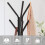 Triangular Coat Rack with Shelves - Rustic Brown Finish 6
