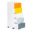 Cabinet organizer with 5 pull-out drawers legs with castors 2