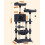 Multi-Level Cat Tree with Hammock & Platforms 7