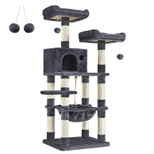Multi-Level Cat Tree with Hammock & Platforms