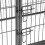 Durable Metal Dog Cage with Safety Features, Easy Storage 7