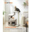 Elegant Greige Cat Tree with Easy-Clean Plush Cushions 2