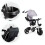 Rotating tricycle with a hood 360 Gray 7
