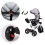 Rotating tricycle with a hood 360 Gray 5
