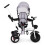 Rotating tricycle with a hood 360 Gray 3