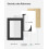 Eco-Friendly 4-Photo Collage Frame with Glass Front 5