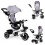 Dreirad mit drehbarem Sitz 360' ECOTOYS, grau 9