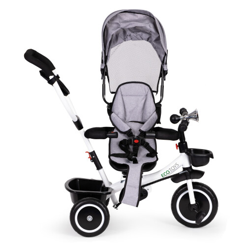 Dreirad mit drehbarem Sitz 360' ECOTOYS, grau 2