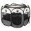 Universal foldable playpen, cage for dogs and cats - gray 1